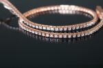 Bracciale Tennis in Oro Rosa Thumbnail 4