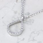 Collier a Goccia 0,22 Ct Thumbnail 1