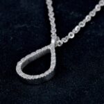 Collier a Goccia 0,22 Ct Thumbnail 2