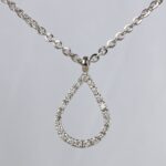 Collier a Goccia 0,22 Ct Thumbnail 4