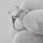 Anello Solitario Taylor con certificato Internazionale 2,01ct D/VVS2 Thumbnail 4