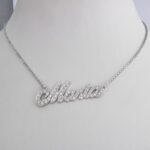 Collier Con Nome In Diamanti 0,60 Ct Thumbnail 0