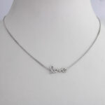 Collier scritta LOVE Thumbnail 1