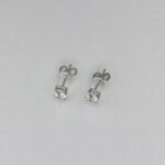 Orecchini punto luce 0,80Ct Thumbnail 3