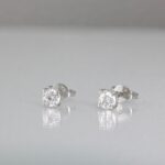 Orecchini punto luce 0,80Ct Thumbnail 0